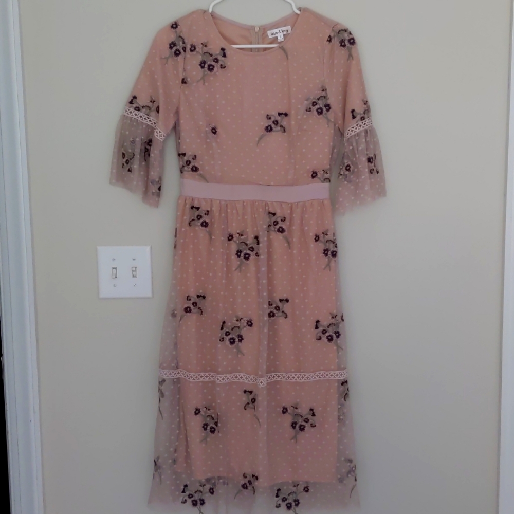 Wren and Ivory midi dress